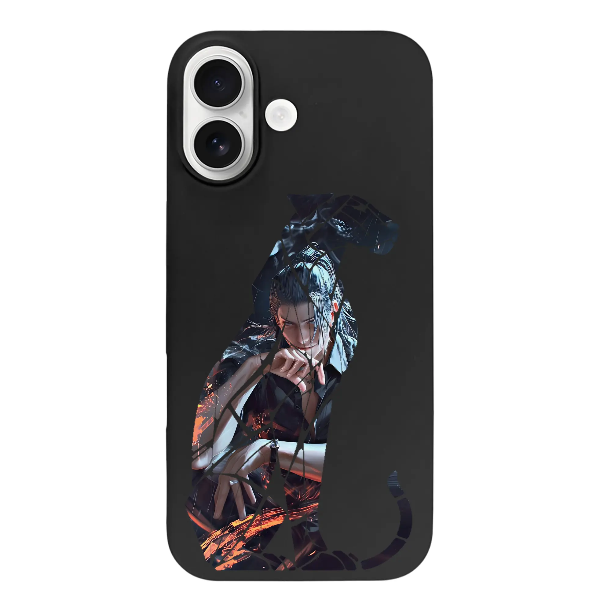 呪術廻戦 グッズ,夏油 傑 - iPhone 17 シリーズ シリコンケース 薄型 耐衝撃 指紋防止 ソフトタッチカバー 精密フィット 傷防止 保護ケース iPhone 17/17 Air/17 Pro/17 Pro Max 対応